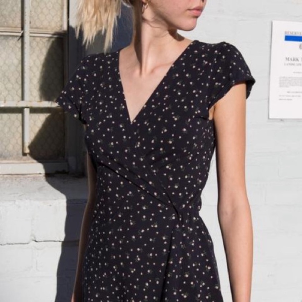 Brandy Melville Wrap Mini Dress - Picture 1 of 4